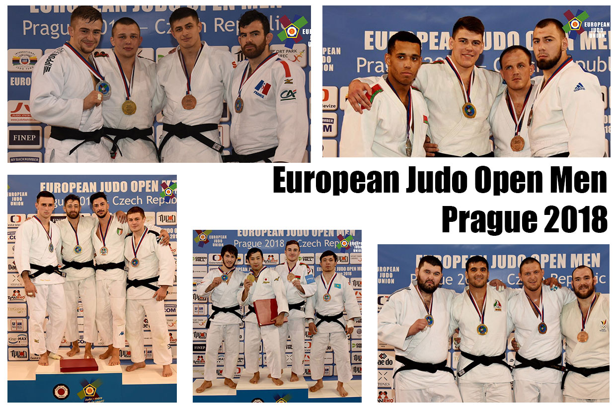 ТРИУМФ БЕЛОРУССКИХ ДЗЮДОИСТОВ НА МЕЖДУНАРОДНОМ ТУРНИРЕ EUROPEAN JUDO OPEN MEN PRAGUE 2018